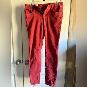 Rusty Red Corduroy Pants